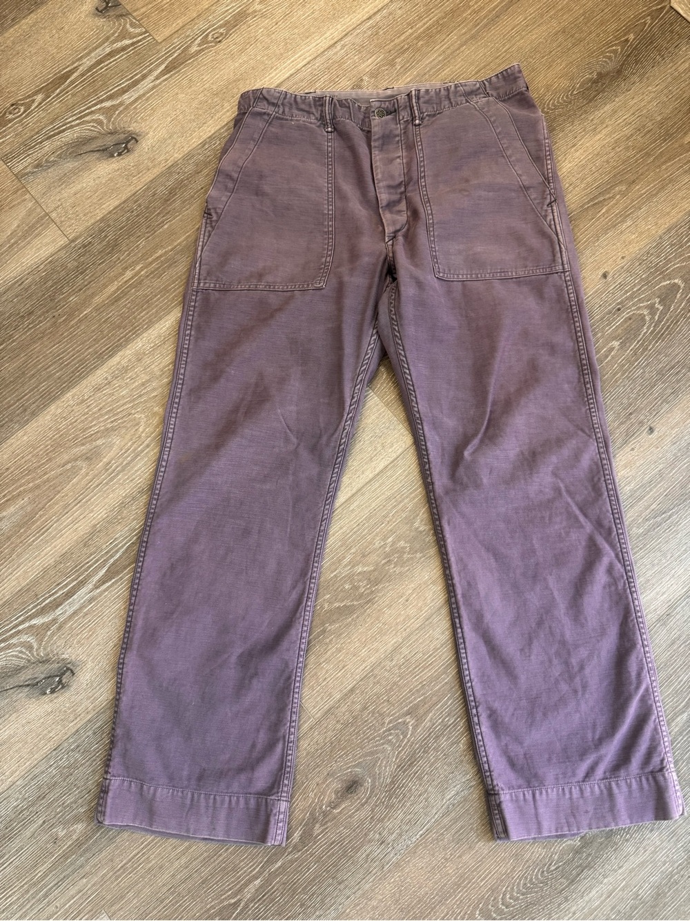 Vintage Purple Military Pants